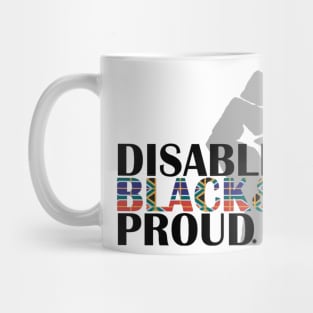 DIsabled Black and Proud Mug